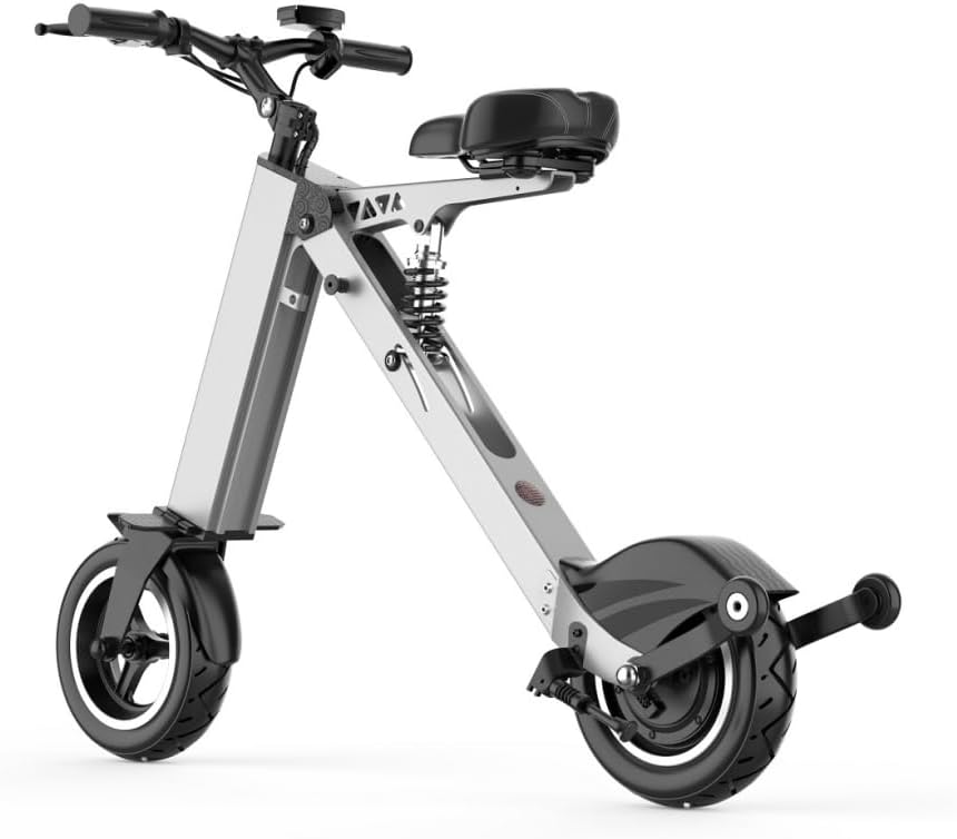 Miniatura 3 de 2Wheels - Neumáticos eléctricos de 10 pulgadas, scooter de movilidad de 36 V, 7.5 AH, batería de 250 W, motor de 15 Mph 15 millas para adultos para