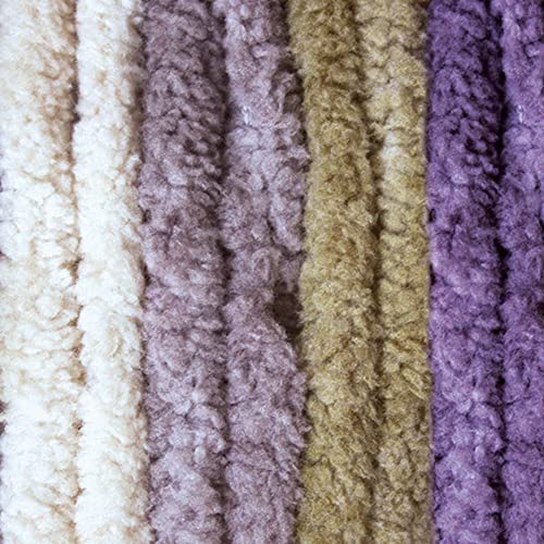 Image of Bernat Blanket Lilac Bush Yarn - 2 Pack of 300g /10.5oz - Polyester - 6 Super Bulky - 220 Yards - Knitting /Crochet
