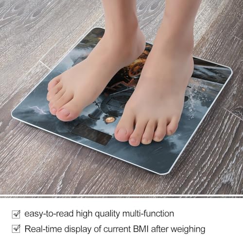 Báscula Digital de Baño Steam Train con Pantalla LED miniatura 5
