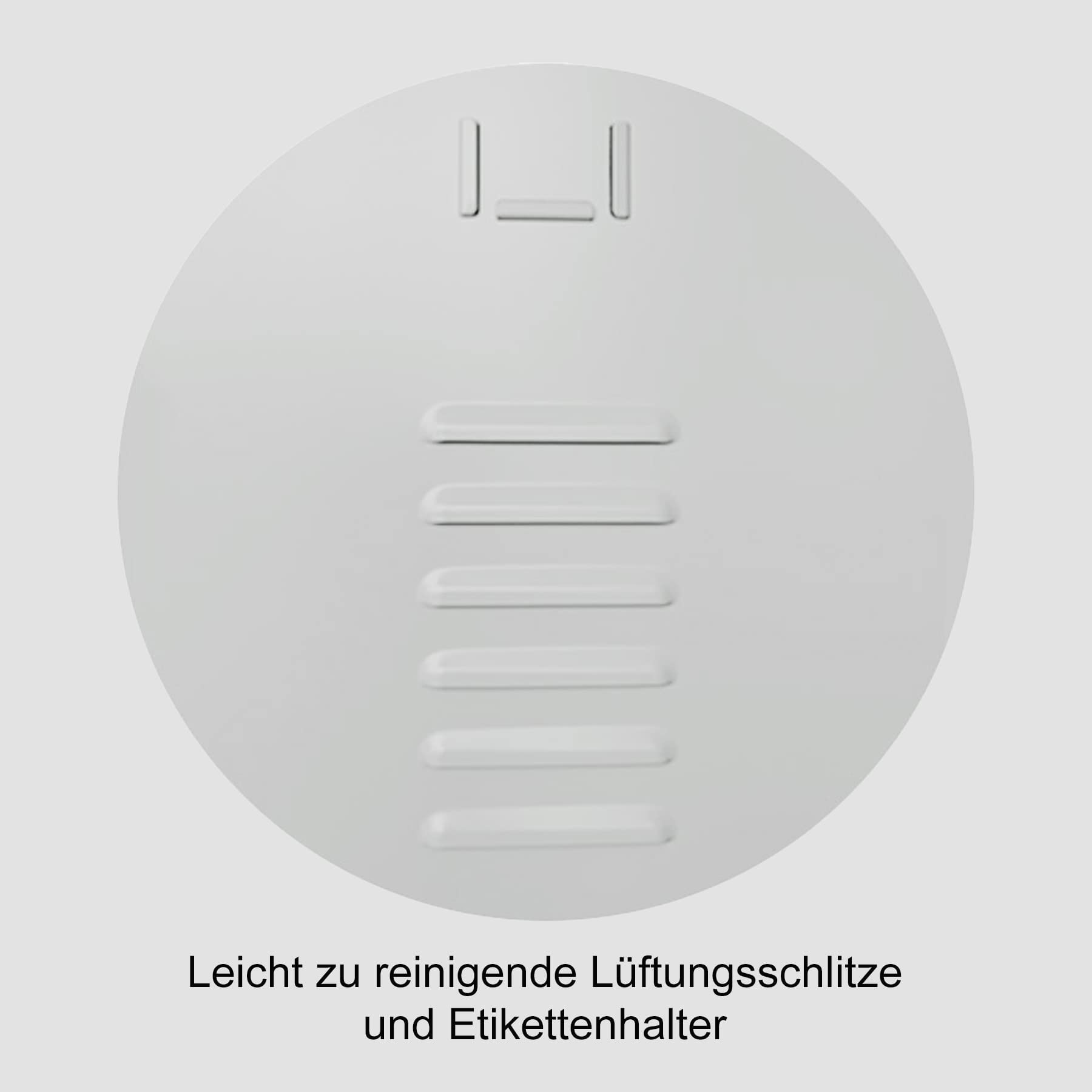 Schrank & Stuhl Spind – Metallspind mit 2 Abteilen, Schließfachschrank mit Hutboden, 30 cm Abteilbreite, Lieferung komplett montiert (Grau, mit Drehriegelverschlüssen)