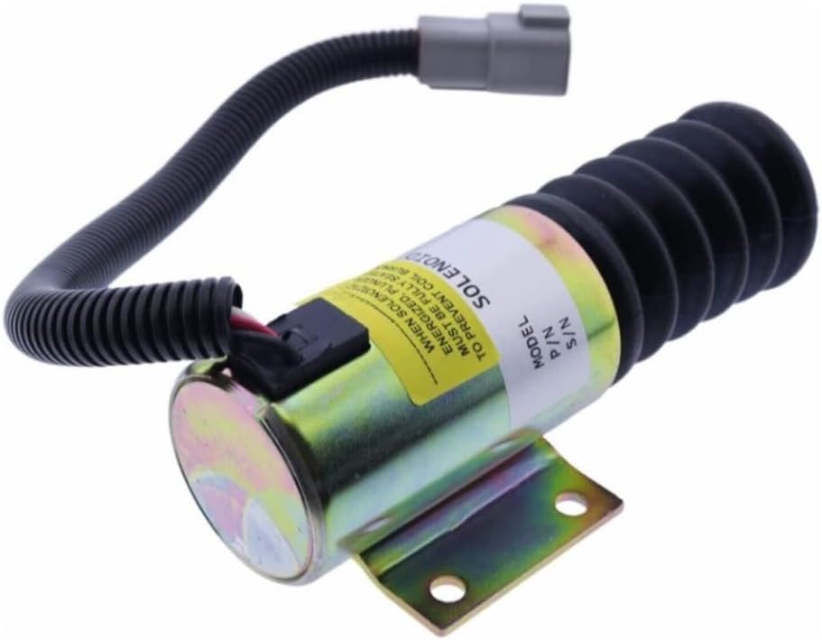 Pull Solenoid, 12V, Compatible with Trombetta Engine Throttle, P613A1V12, Continuous Duty Replacement Part