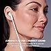Belkin in-Ear Lightning Headphones w/Mic Control, iPhone Earbuds, White