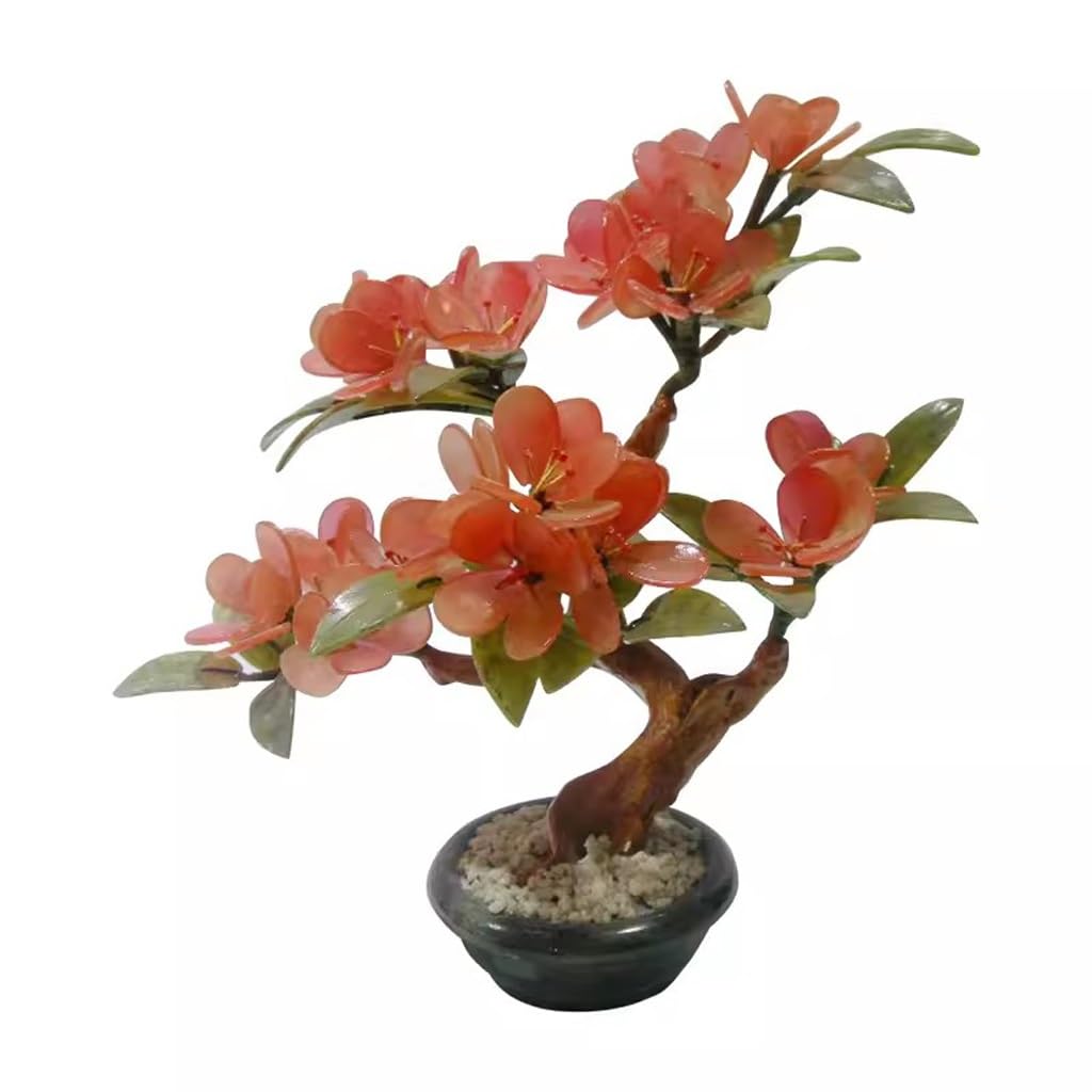 Décoration étagère Bogu avec fausse plante asiatique pour salon chaleureux