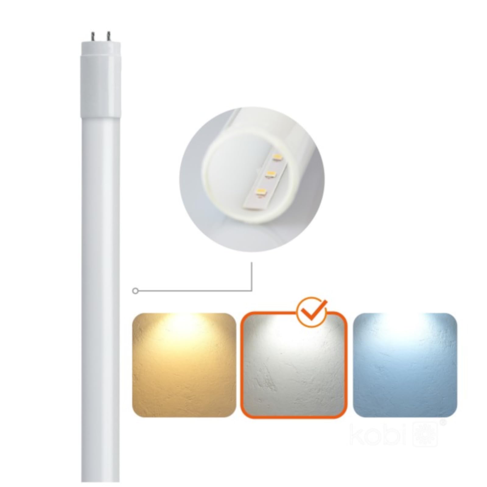 25er Pack PREMIUM LED Röhre T8 G13 120cm 18W Neutralweiß 4000K – 2880lm – 160 lm/W High Efficiency – Glasrohr – Flimmerfrei – Ersatz für Leuchtstoffröhre – inklusive Starter