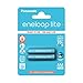 Produktbild Panasonic eneloop lite AAA Ready-to-Use Micro NI-MH Akku BK-4LCCE/2BE (550 mAh, 2er Pack) -