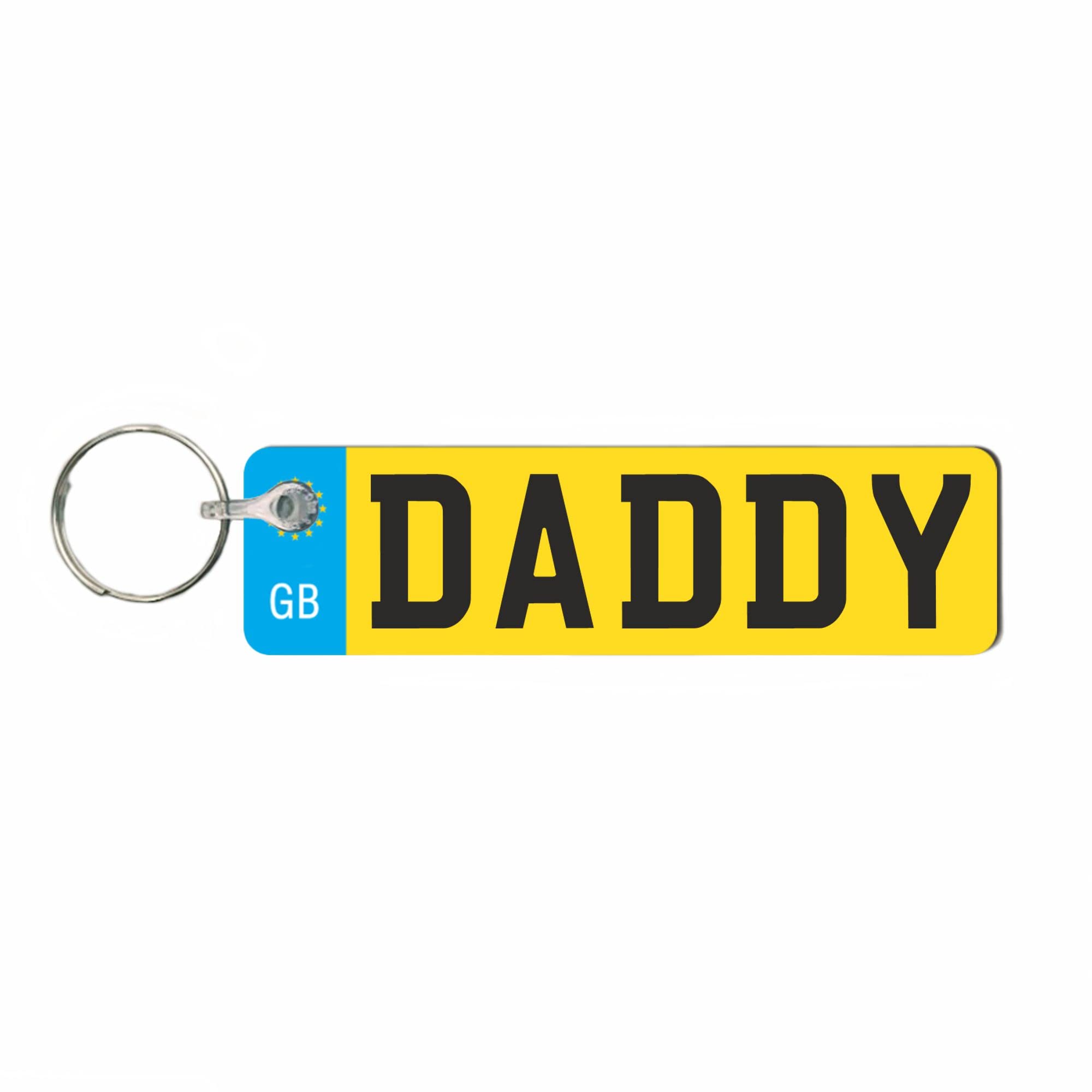 Pixie's GiftsCustom License Plate Keychain - Personalised Number Plate Keyring - Mini Number Plate Key Ring - Name Plate Keychain - Just Passed Milestones