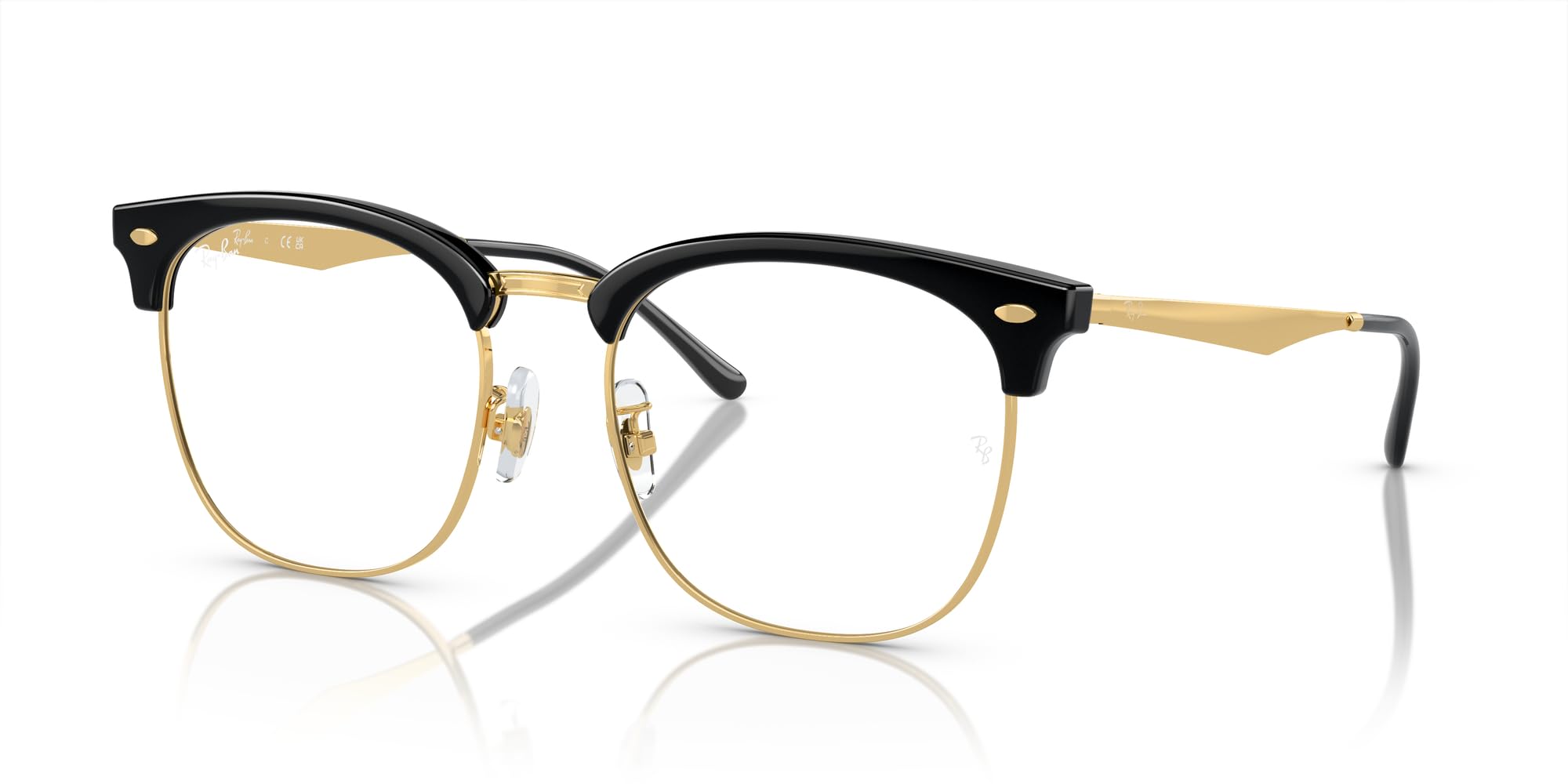 Ray-Ban Herren Rx7318d Brillenfassungen auf Rezept, Mattblau/Demo-Gläser, 54 mm