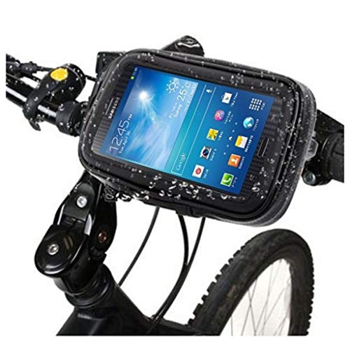 DFV Mobile   Soporte Profesional para Manillar de Bicicleta y Moto Impermeable Giratorio 360º para CUBOT S308   Negra