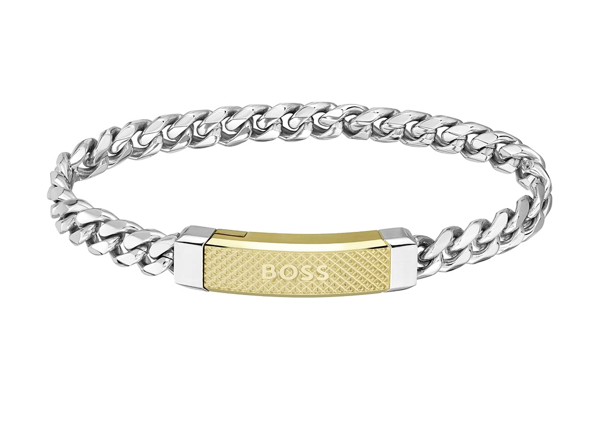 BOSSJewelry Men's BENNETT Collection Chain Bracelet - 1580261