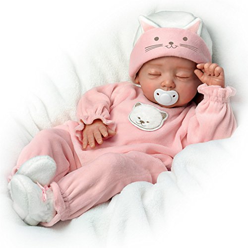 Katie, My Sweet Little Kitten So Truly Real Lifelike Baby Girl Doll by the Ashton-Drake Galleries
