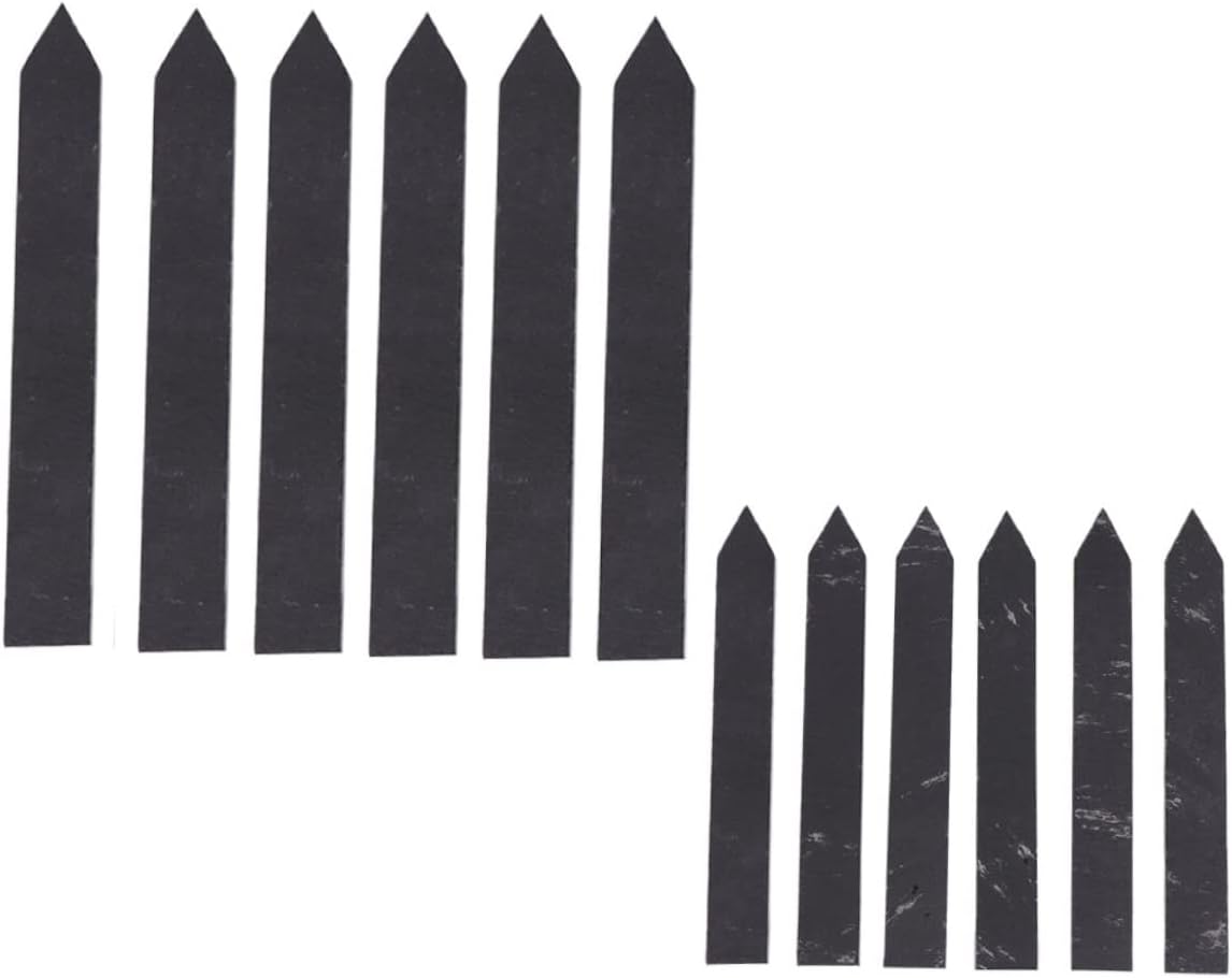 Balacoo 12pcs Plant Labels for Garden and Lightweight Name Tags for Flower Herb and Vegetable Marking Weatherproof Design for Easy Identification Pots and Beds