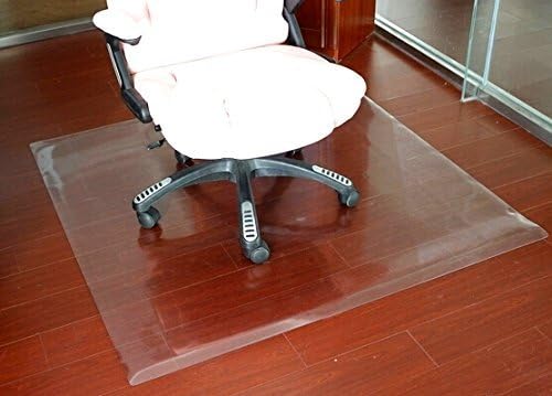 Home Cal Office Chair Mat Desk Mat 41"x41" Hard Floor Protective Mat for Office&Home 1/13(0.08) Inch Thickness