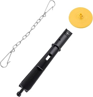 Toilet Canister Repair Kit Compatible with Kohler GP1229656 K-1188999 K-1188998 for AquaPiston Flush Valve, Toilet Tank Parts Includes Center Guide Chain and Cap