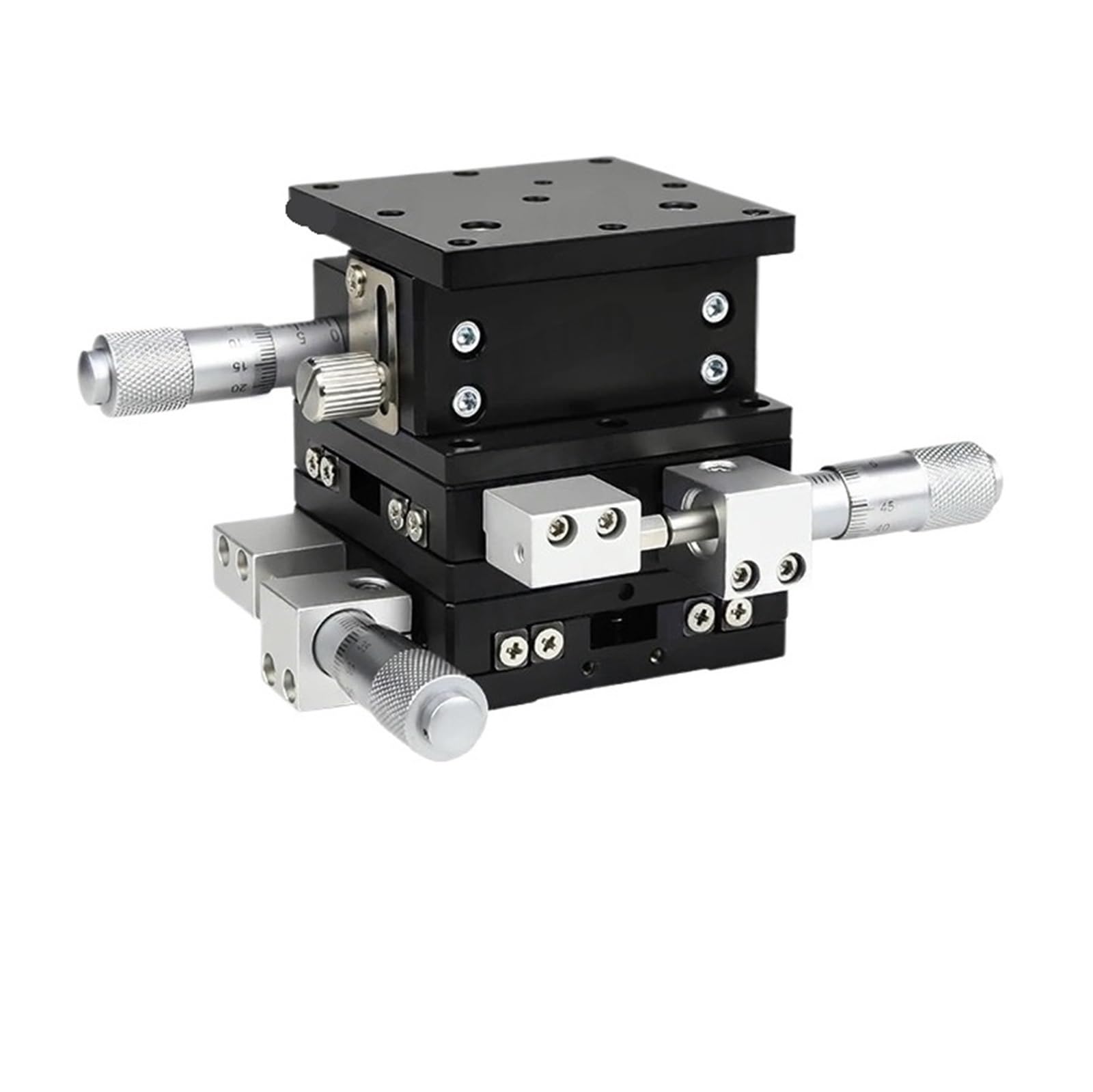 IGNVXMGKP LD60-LM LD60-CM LD60-RM Trimming Station Manual Displacement Platform Linear Stage Sliding Table 60 * 60mm(LD60-CM)