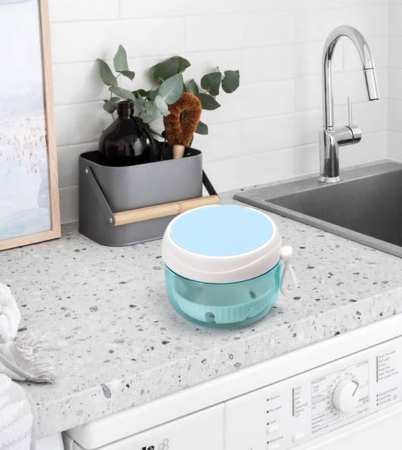 Miniatura 7 de Estuche para dentaduras postizas a prueba de fugas, taza de baño para viajes, recipientes de dentadura para remojar dentaduras completas y