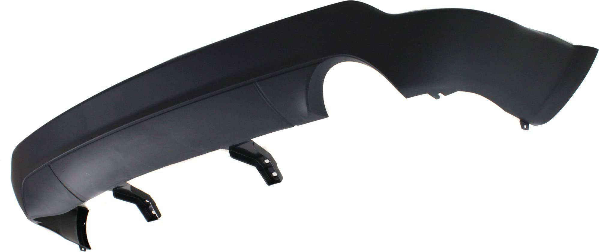Evan Fischer Rear, Lower Bumper Cover Compatible with 2011-2021 Jeep Grand Cherokee For Models With Single Exhaust Holes - CH1195101