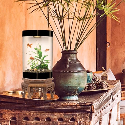 Présentoir en bois pour pot de fleur et ensemble de thé décoratif - 5
