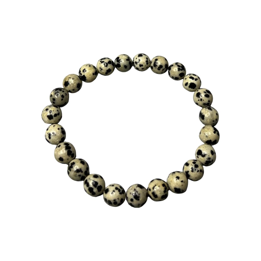 VIE Crystal Bracelet, Dalmatian Jasper
