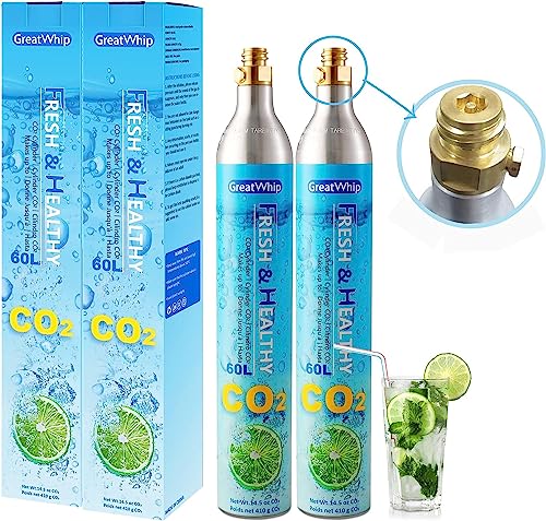 Nitrogen N2 Disposable Gas Bottle Cylinder Food Grade 2.2L 100 BAR M10