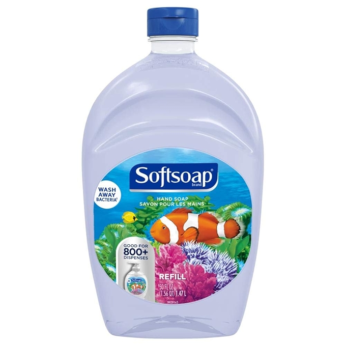 Softsoap水族系列抗菌液体洗手液补充装