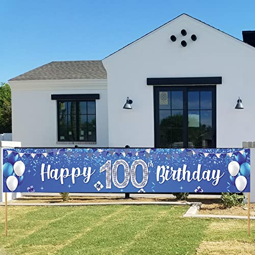 Happy 100th Birthday oi[ o[ Mtg NX^ LL   e[}  fR[V Y fB[X 100΂̒ap[eB[ t 100 p[eB[ api Vo[ƃu[̔wi