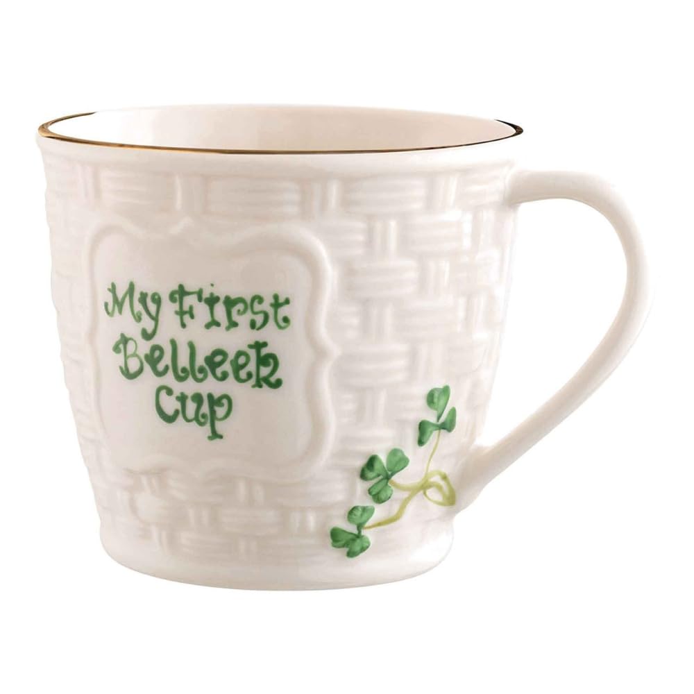 Belleek Shamrock Keepsake - My First Cup