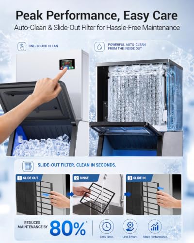 Commercial ice maker machine