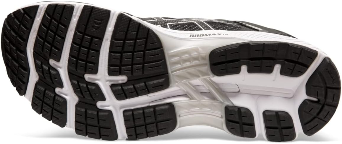 ASICS Men's Gel-Kayano 26 Running Shoes 8 Wide Black/White