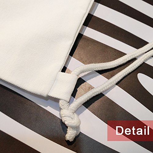 Plantes Art Toile Drawstring Backpack Amour de Fleur à Cordon Résistant