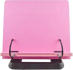 Apoio De Leitura Livro e Notebook - Penélope, Marca Fácil, Rosa