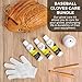 TOFL Baseball Glove Oil Breakin Kit | Includes Glove Oil to Break in Gloves, Leather Cleaner and Glove Conditioner, 4.0 oz. Each | for Leather Baseball Glove, Softball Glove, First & Catchers Mitt