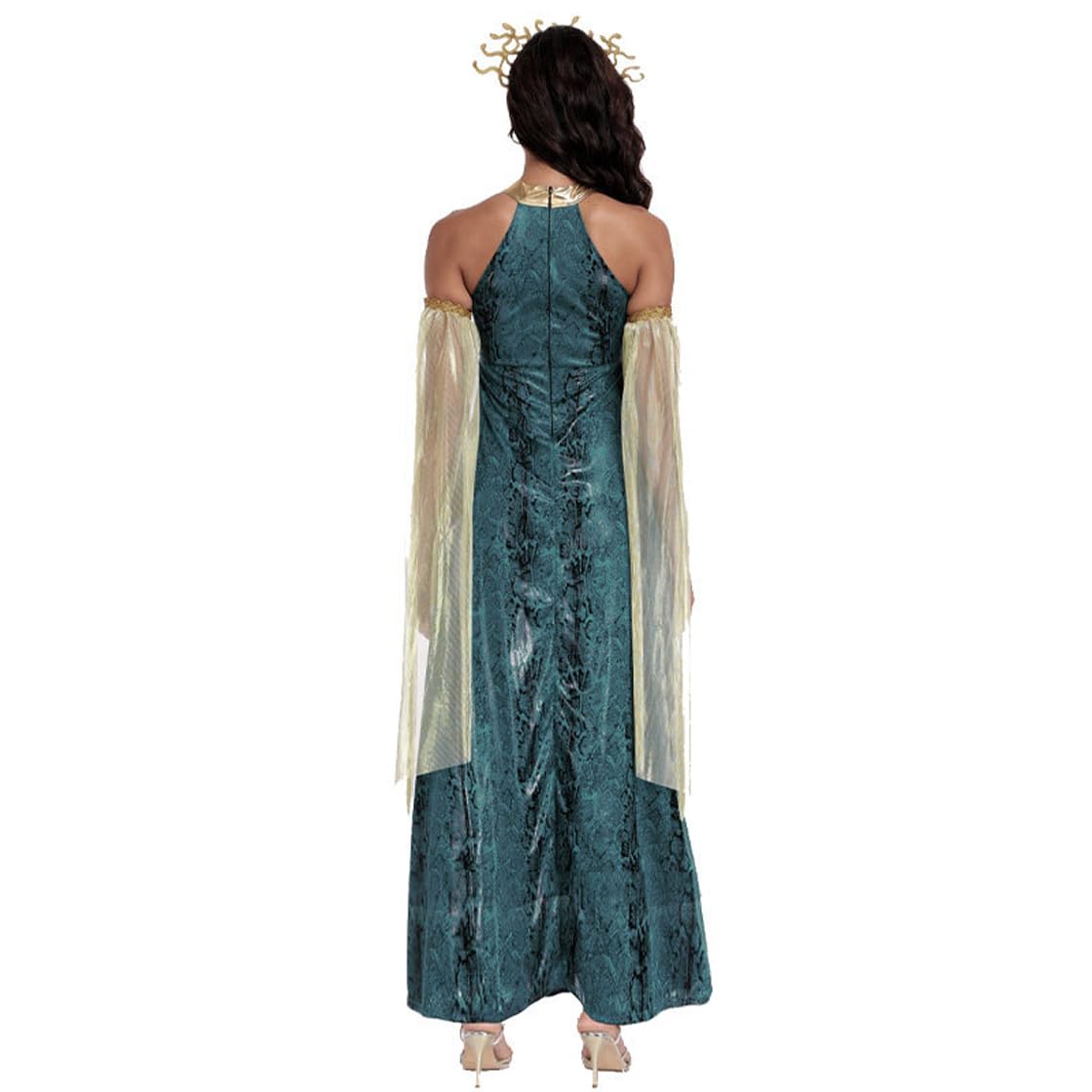 LANGWEI Costume di Halloween Sexy Dell'antica Dea Greca Egizia Medusa Cosplay Performance Costume