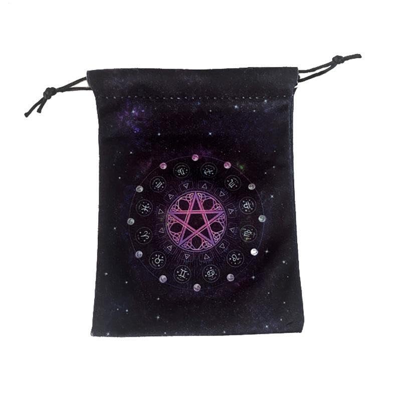 タロットバッグ,オラクルカード クロス ポーチ カードホルダー