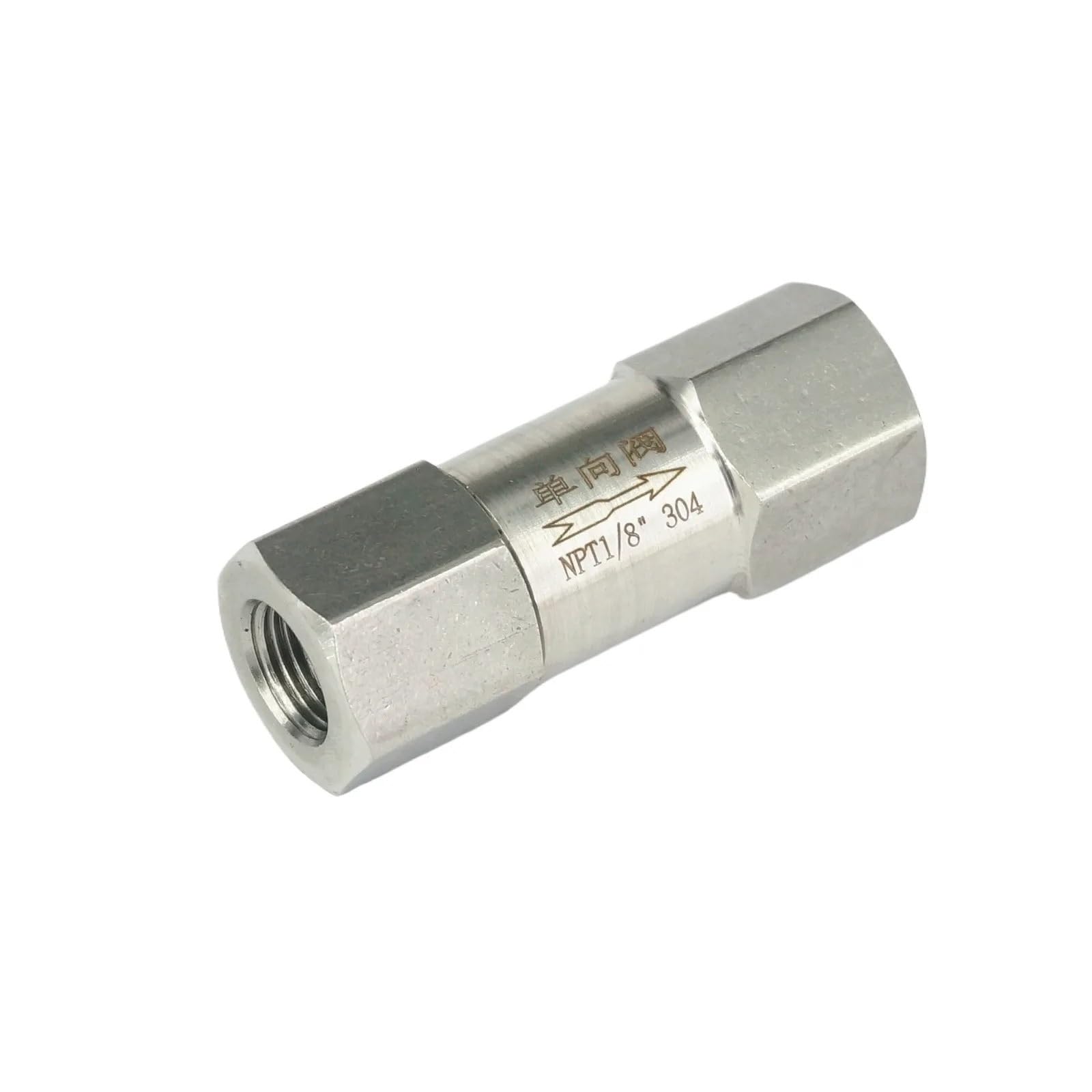 Uyzndkvsi 1/8 " Check Way Valve 304 Stainless Steel Non-Return