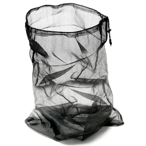 Lisnhlin Wood Chipper Bag 24 x 48 Inches Replacement for Troy Bilt Wood Slicer Splitter Chipper Leaf Shredder Lawn Machine Parts, Universal Reusable Collection Bag