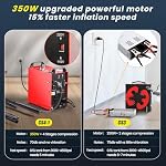 GX-E-CS4-I PCP Air Compressor, Max 5800Psi,350W Powerful Motor - Image 6