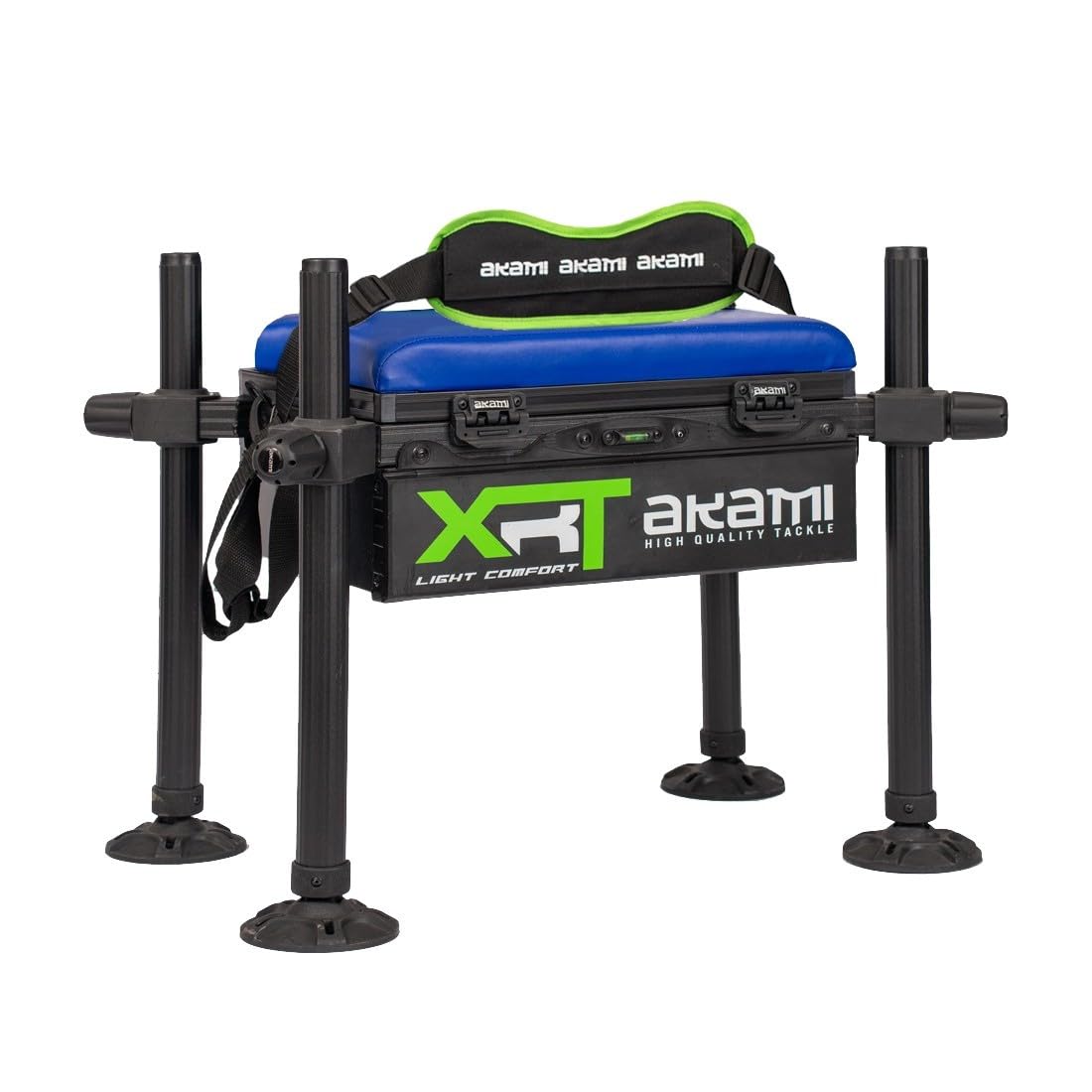 AKAMI PANCHETTO XRT - COLORE BLACK/BULE, CM 60X30X30 / GAMBA 3.6