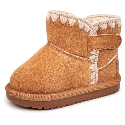 Baby Boots Winter Snow Booties Infant Boys Girls Outdoor Warm Shoes for Cold Weather 6 9 12 15 18 24 Months2