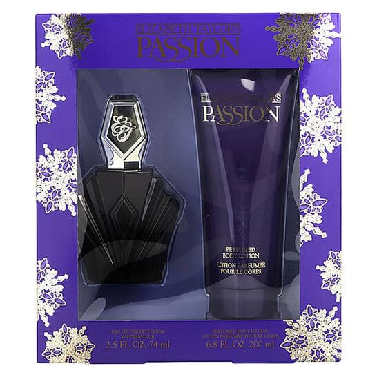 Passion/Elizabeth Taylor Set (W) Passion EDT Spray 2.5 Oz Passion Body Lotion 6.8 Oz