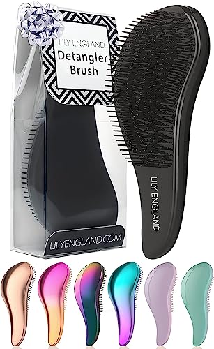 Lily England Detangle Hair Brush for Thick Curly & Straight Hair