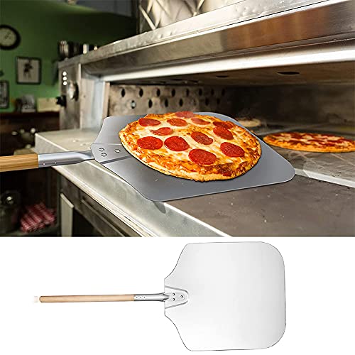10/12-Calowa Składana Okrągła Łopata Ze Stali Nierdzewnej, Łopata Do Pizzy, Łopata Do Ciasta, Przenośnik Do Pizzy, Łopata Do Pieczenia Ciasta, Srebrna