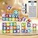 40PCS Magnetic Blocks Letter & Number Kit-STEM Educational Montessori Toys for Spelling, Counting & Math-Travel Toys for Kids Ages 3-8, Preschool Learning Activities & Fine Motor Skills Development