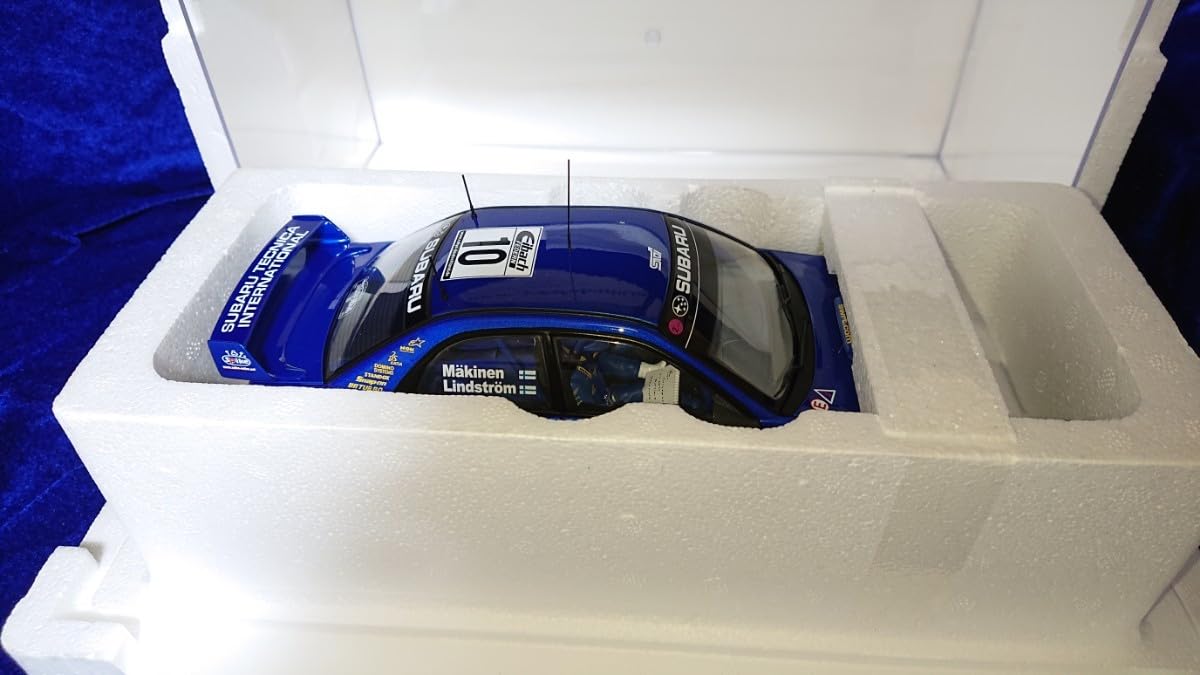 Amazon.co.jp: 1/18 AUTOart PRODRIVE特注 IMPREZA WRC 2002 トミ