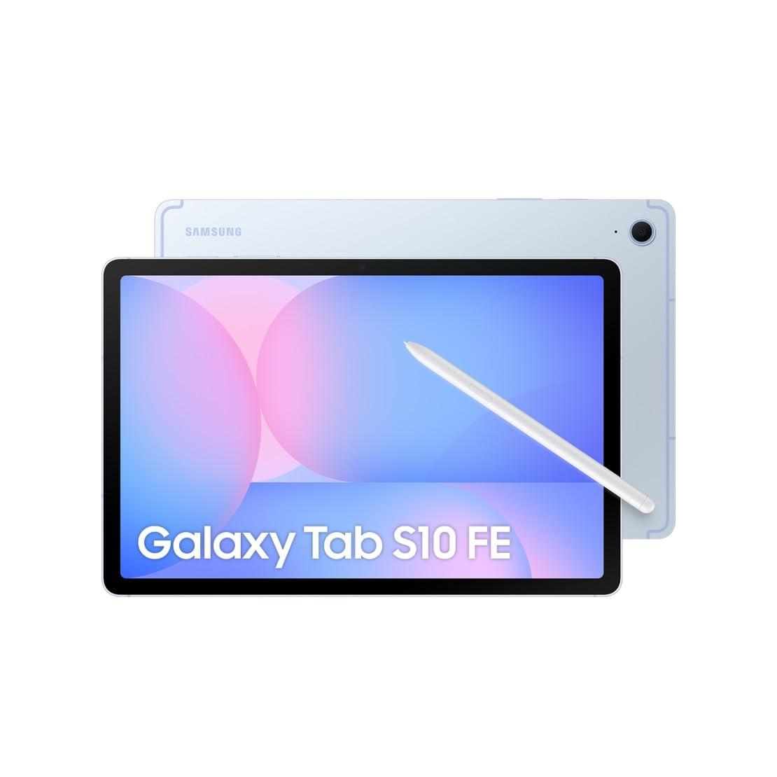 Samsung Galaxy Tab S10 FE, 3 anni di garanzia, Android Tablet, Display 10.9" LCD, Wifi, RAM 8GB, 128GB, 8.000 mAh, S Pen, Android 15, IP68, Blue [Versione italiana]