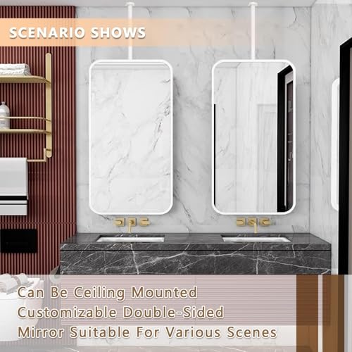 Miroir de plafond personnalisable 40x60 pour optimiser les petites pièces - 5