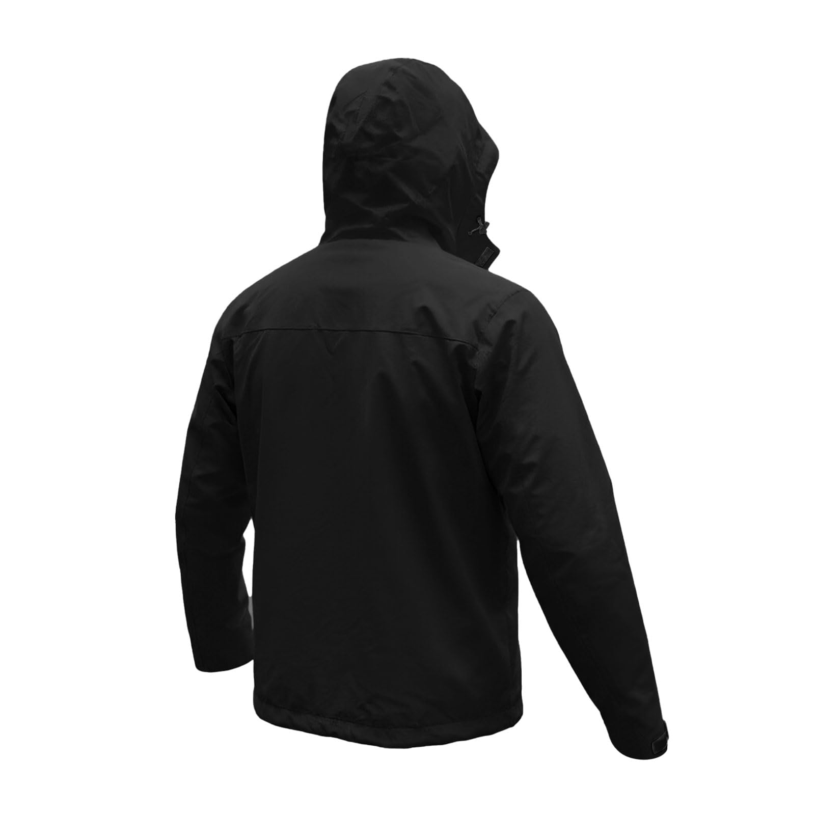 Anorak Con Capucha Cazadora Caza Con Bolsillos Chaqueta Impermeable Hombre Invierno Chubasquero Impermeable Entretiempo Resistente Compartimentos Amplios Equipaje De Montaña Y Actividades Al Libre