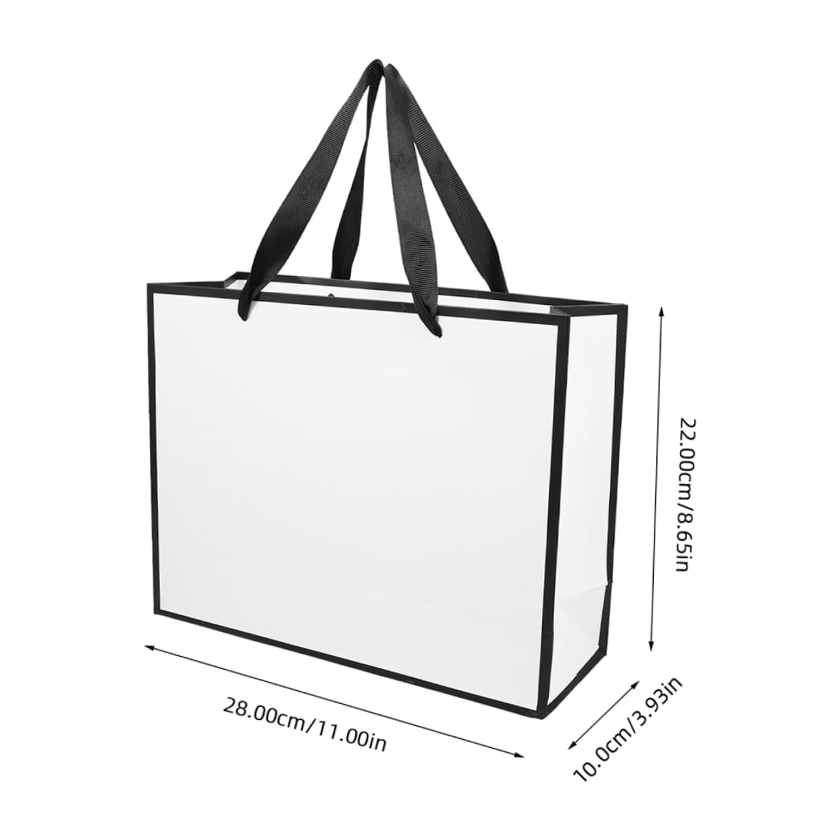Bolsas de Obsequio de Papel Claras 20 Piezas para Fiesta