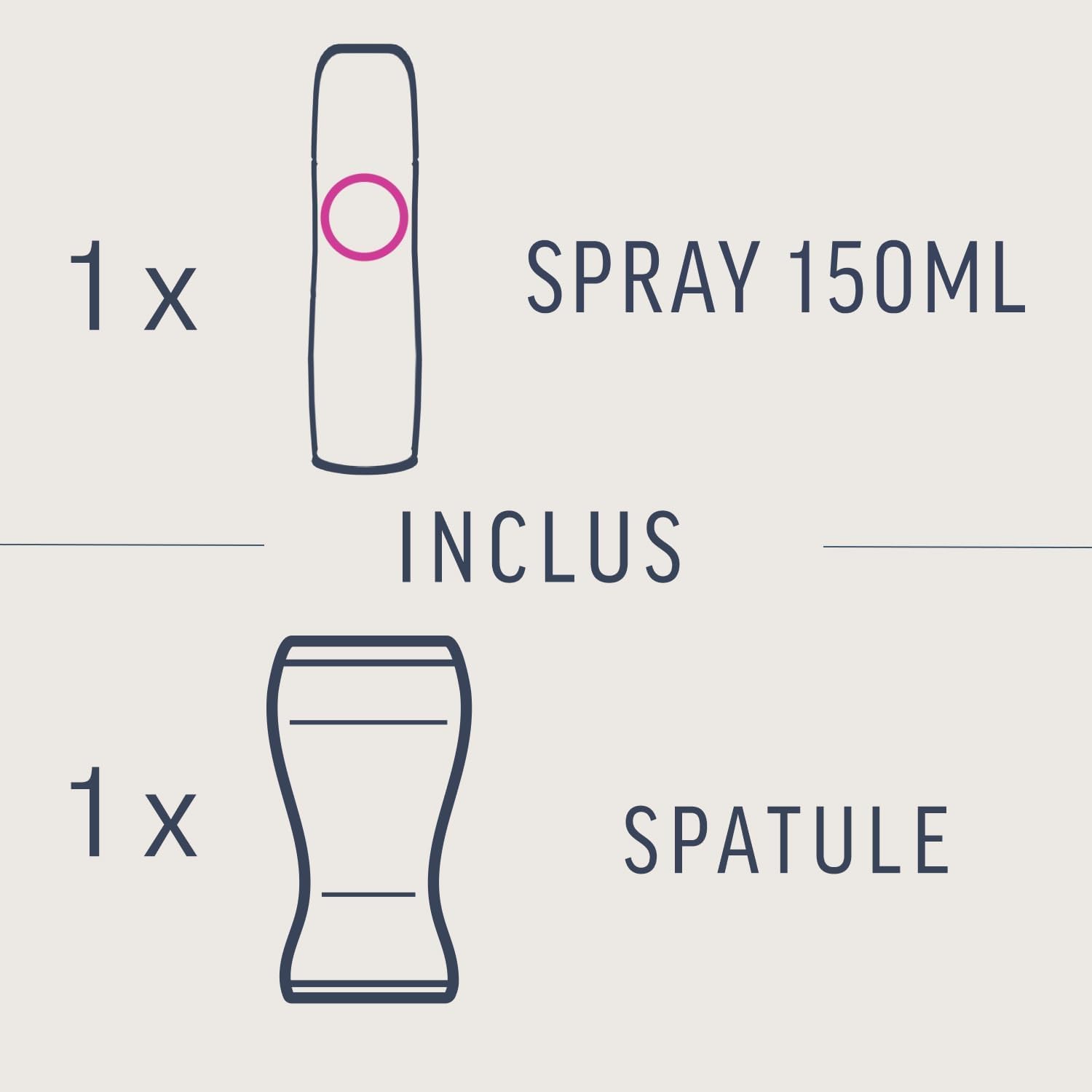 Veet Spray Epilation - Peaux sensibles - 4x150 ml