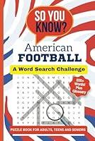American Football Search Book: Fun and Challenging Puzzle Experience for Every Football Fan B0F5N33G8H Book Cover