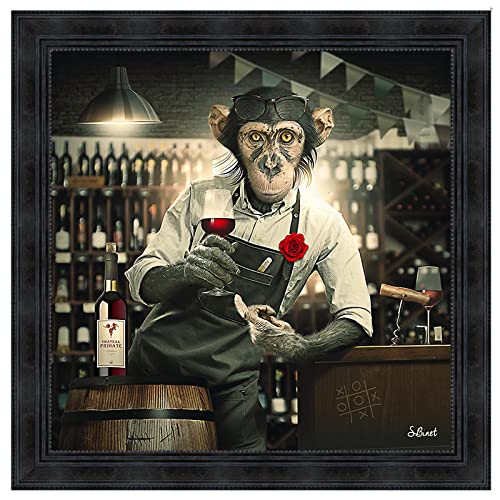 Art singe toile peinture moderne 30x30cm | Poster décoration murale salon graffiti art